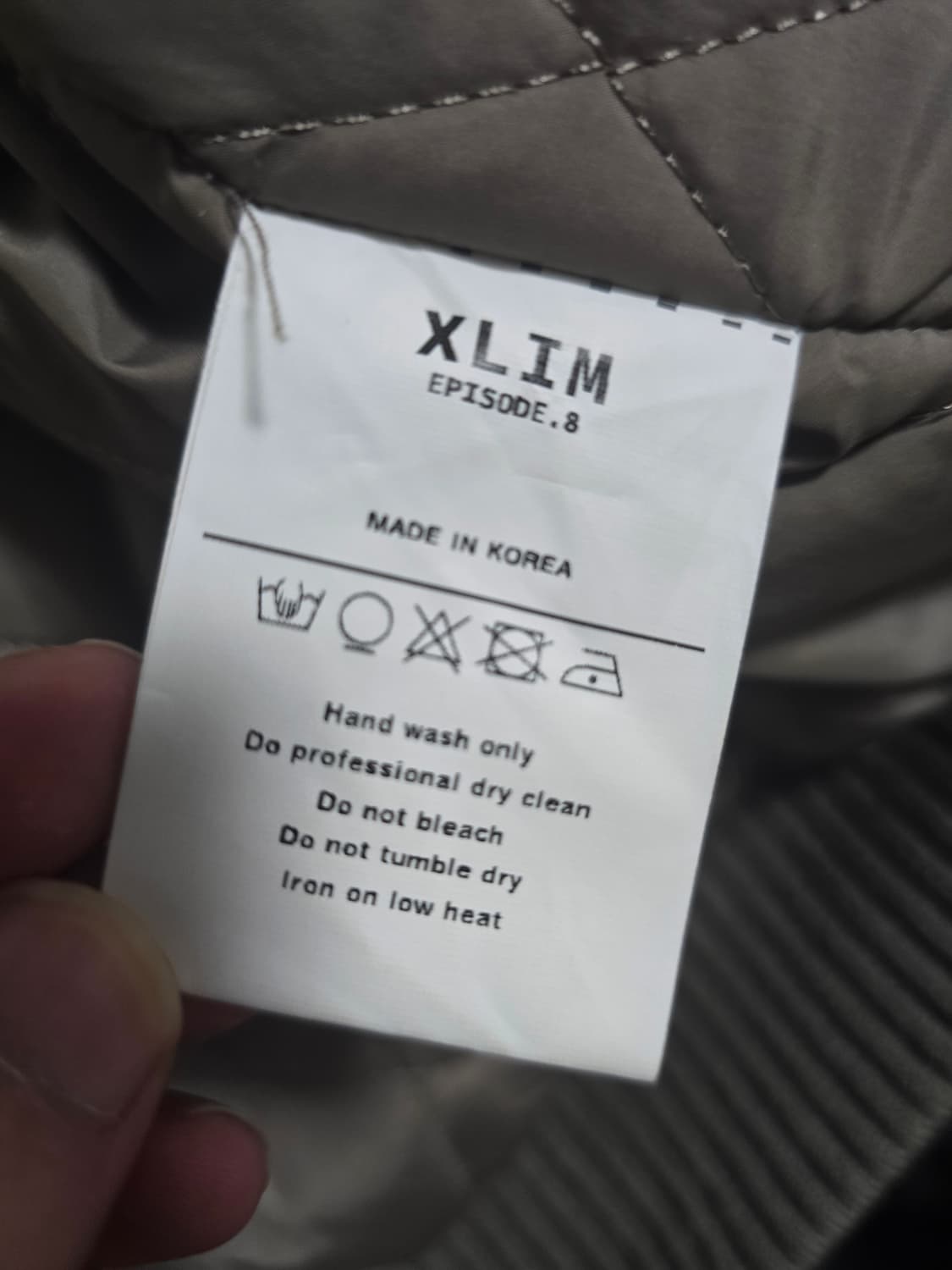 엑슬림 xlim ep.8 04 자켓 m 상품이미지6