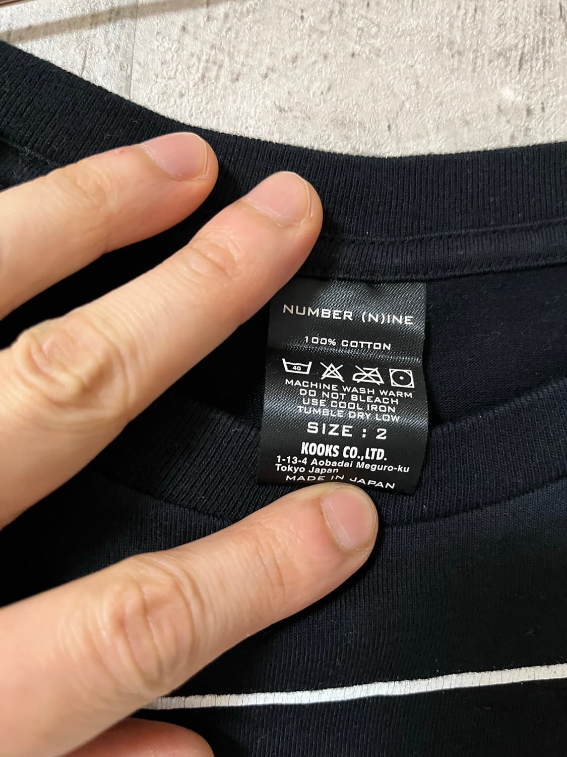 넘버나인 06SS 찰스 맨슨 티셔츠 상품이미지4