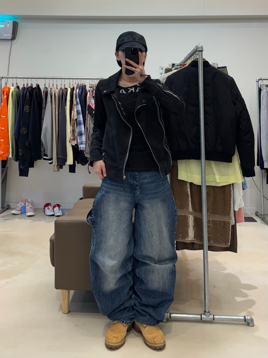 디젤 캔버스 멀티 지퍼 라이더 자켓 상품이미지9