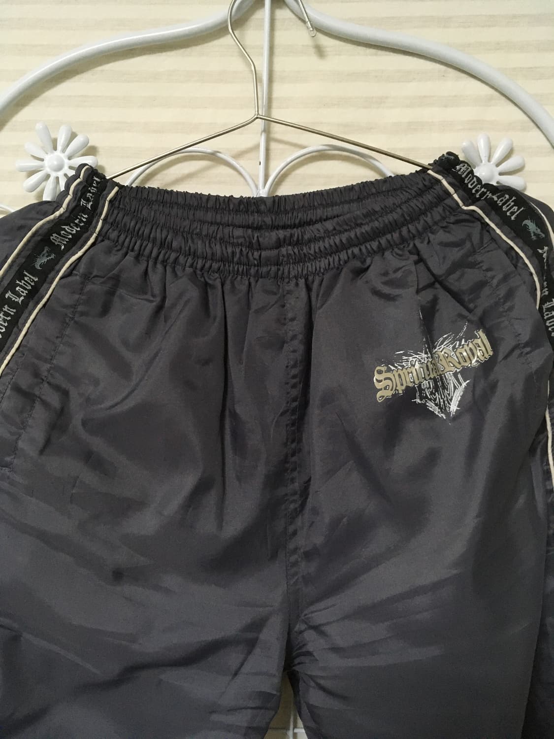 빈티지 그레이 드래곤 팬츠 y2k 스트릿 갸루 펑키 일본빈티지643 fa 상품이미지3