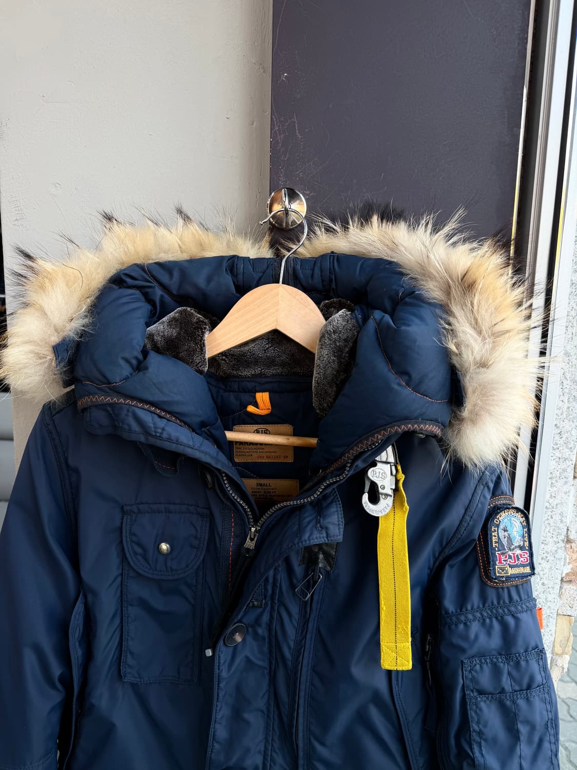 S/ 파라점퍼스 라이트네이비 코디악 퍼 패딩점퍼 상품이미지3