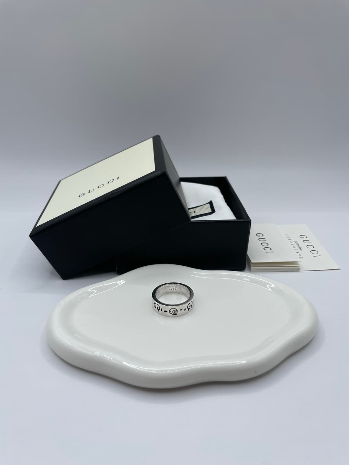 구찌 반지 15호 고스트링 6mm  상품이미지1