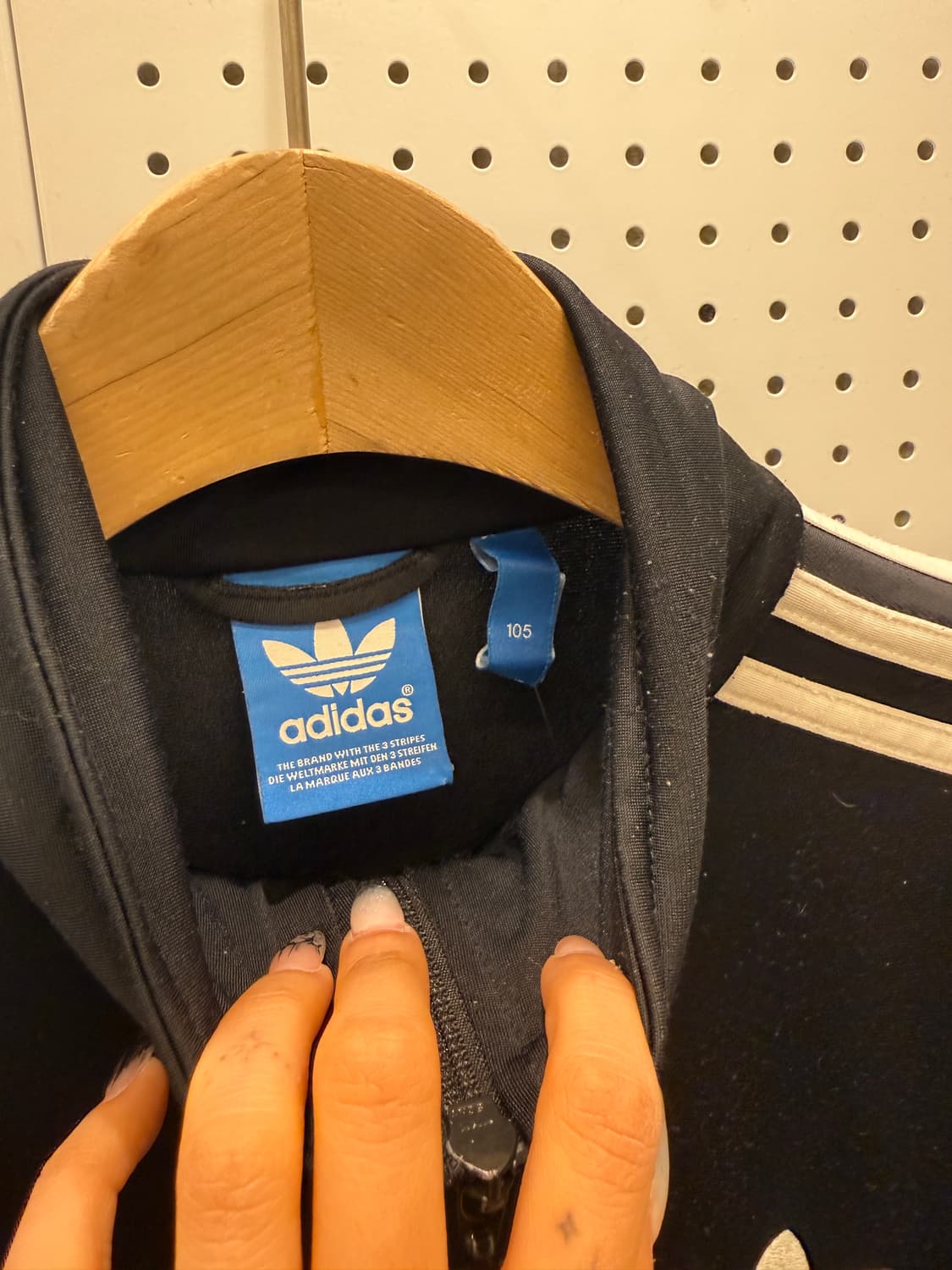 아디다스 파이어버드 트랙탑 자켓 블랙 U975 상품이미지5