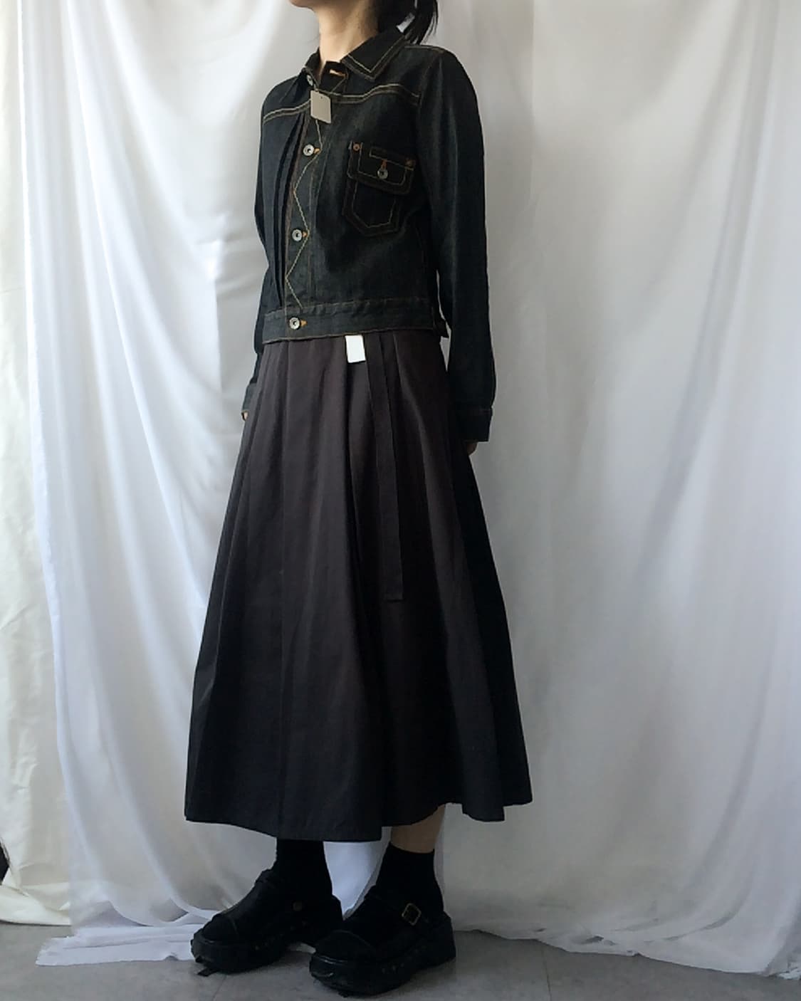 Stitch point denim trucker jacket 상품이미지6