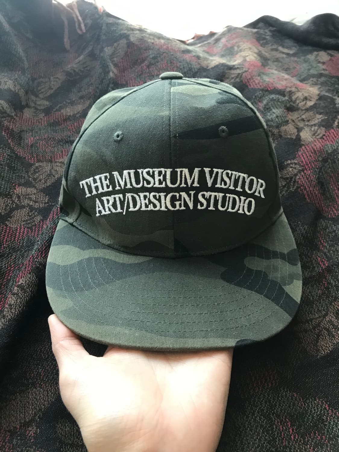 🐇🎈더뮤지엄비지터 RABBIT EMBROIDERY CAP 상품이미지2