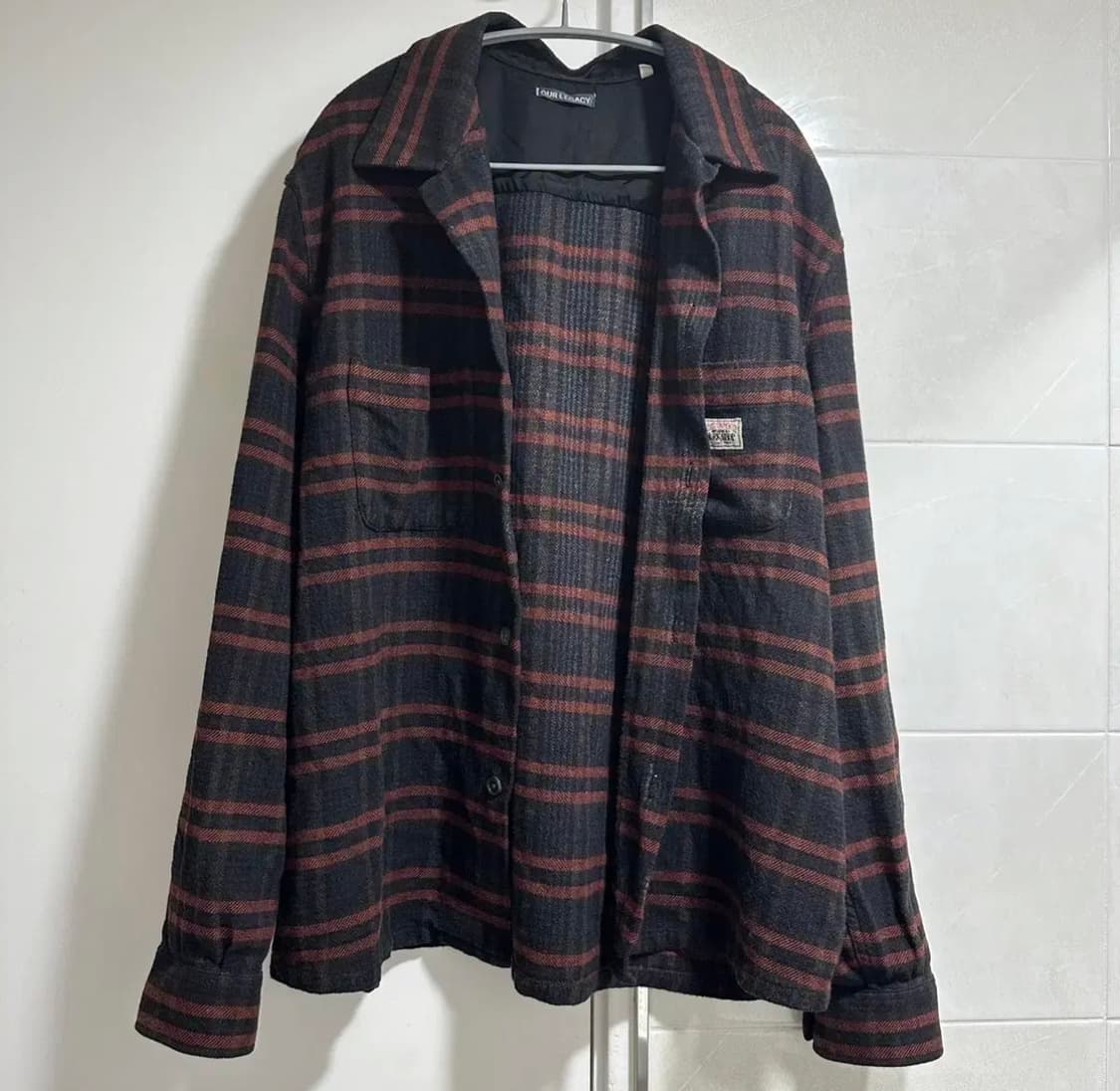 스투시 x 아워레가시 워크샵 Heusen 셔츠 상품이미지1