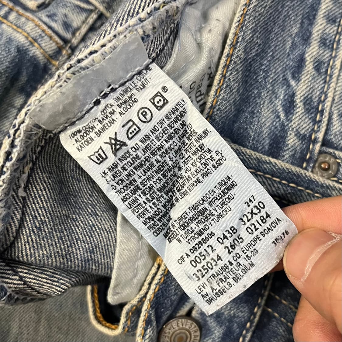 00s 리바이스512 슬림 부츠컷 (32“) 상품이미지7