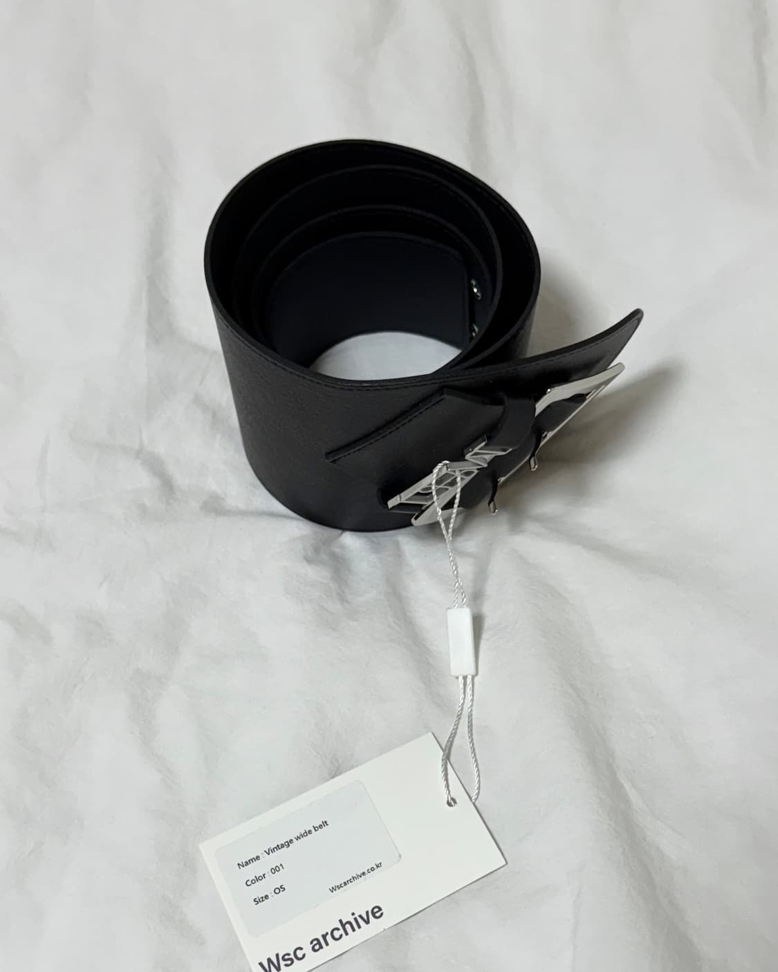 Wsc archive Vintage wide belt 상품이미지3