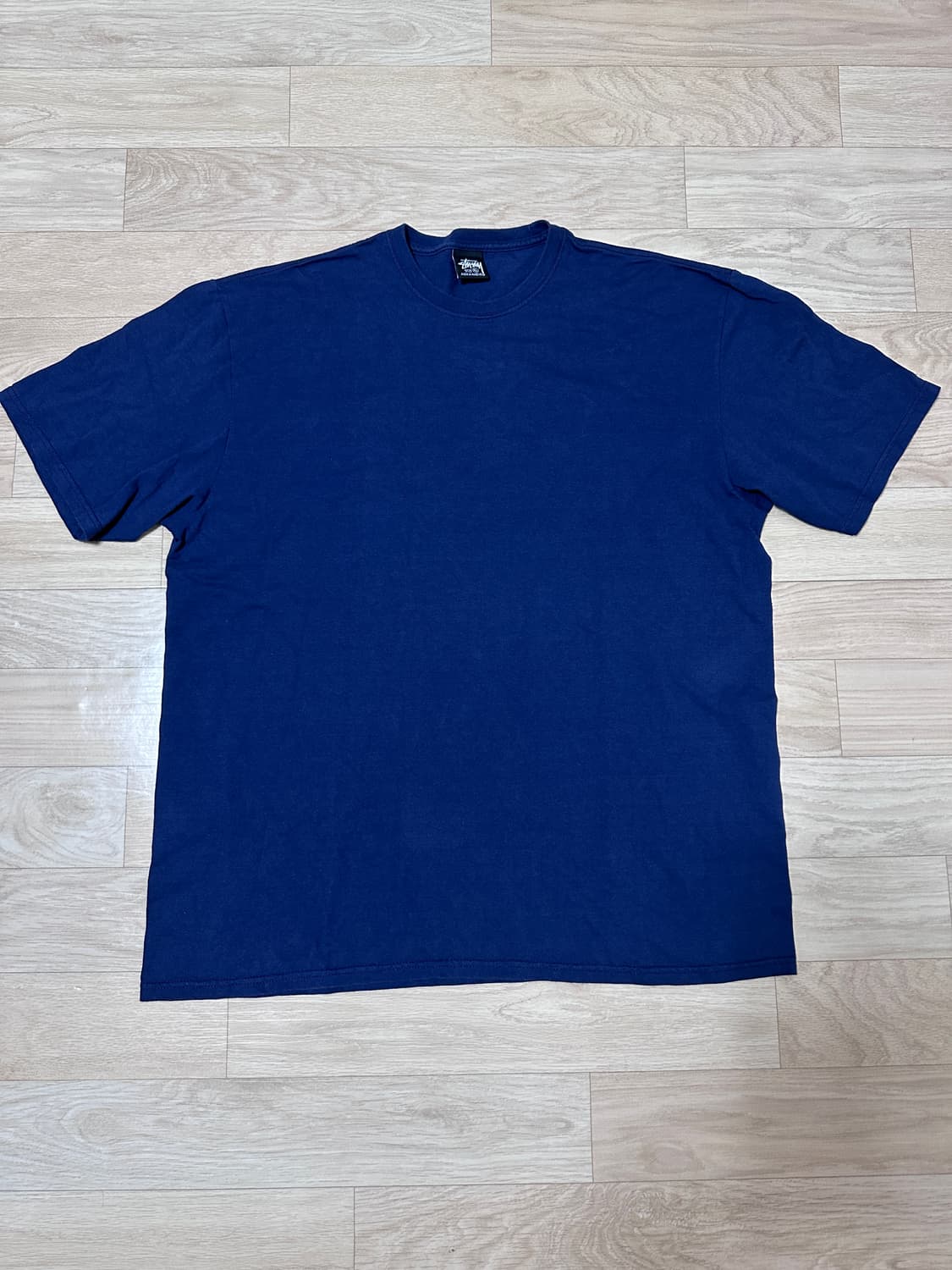 [XL] 스투시 부아나 스탁 티셔츠 네이비 상품이미지2