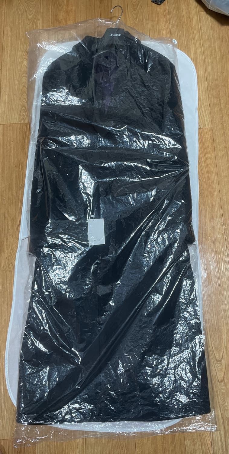 르아브 반더블 오버사이즈 너치드 코트 다크네이비 M 상품이미지6