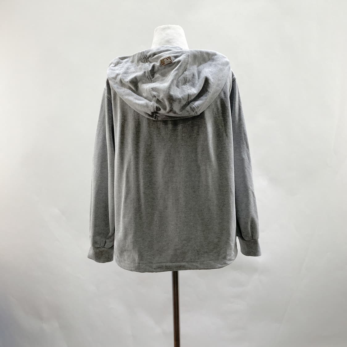 MLB 여성 후드티셔츠 그레이 XS  상품이미지3