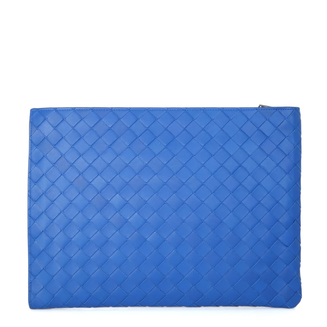 보테가베네타 인트레치아토 블루 지퍼 클러치 607479 상품이미지4