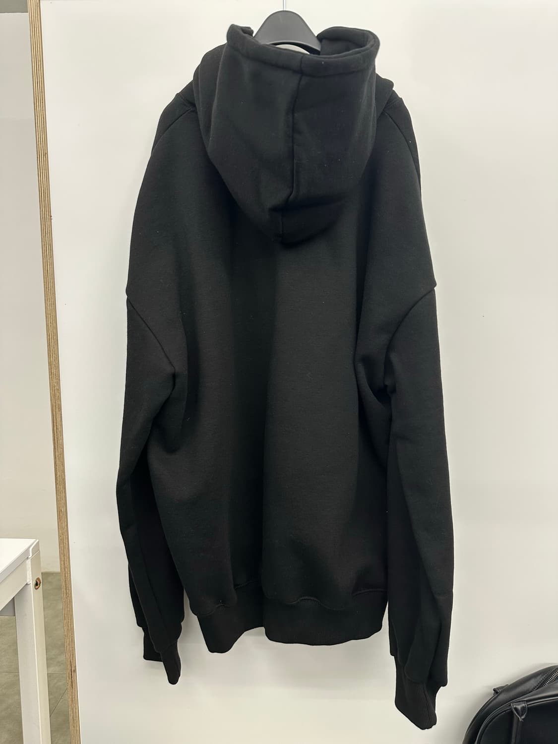 1989스탠다드 SMALL CENTER 후드(블랙) 상품이미지2