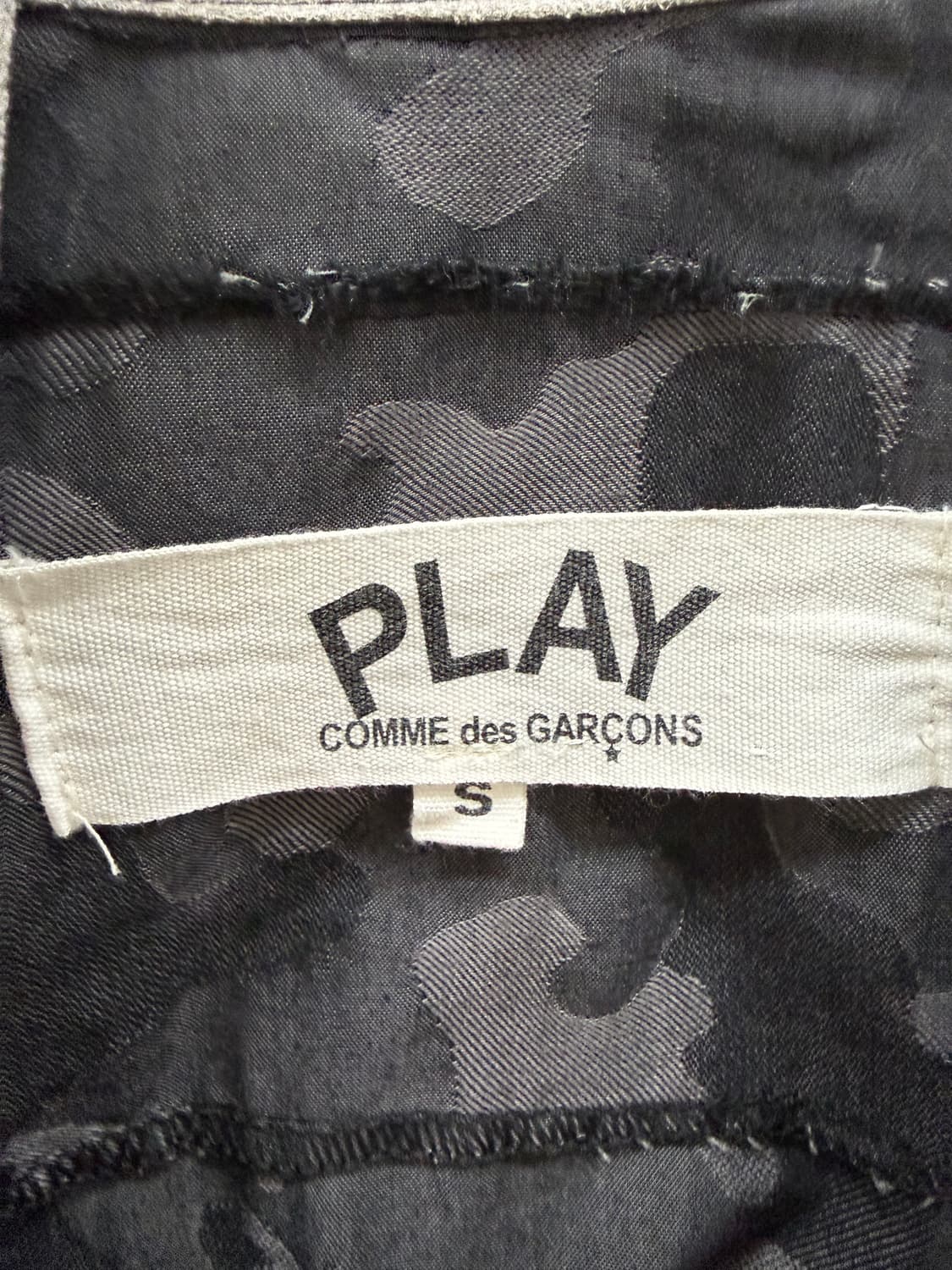 꼼데가르송 카모 밀리터리 셔츠 상품이미지2