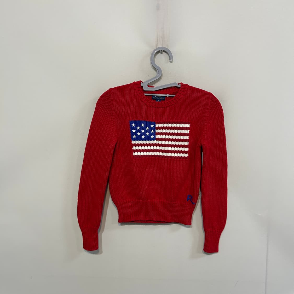 폴로 키즈 성조기 니트 M 8-10 상품이미지1