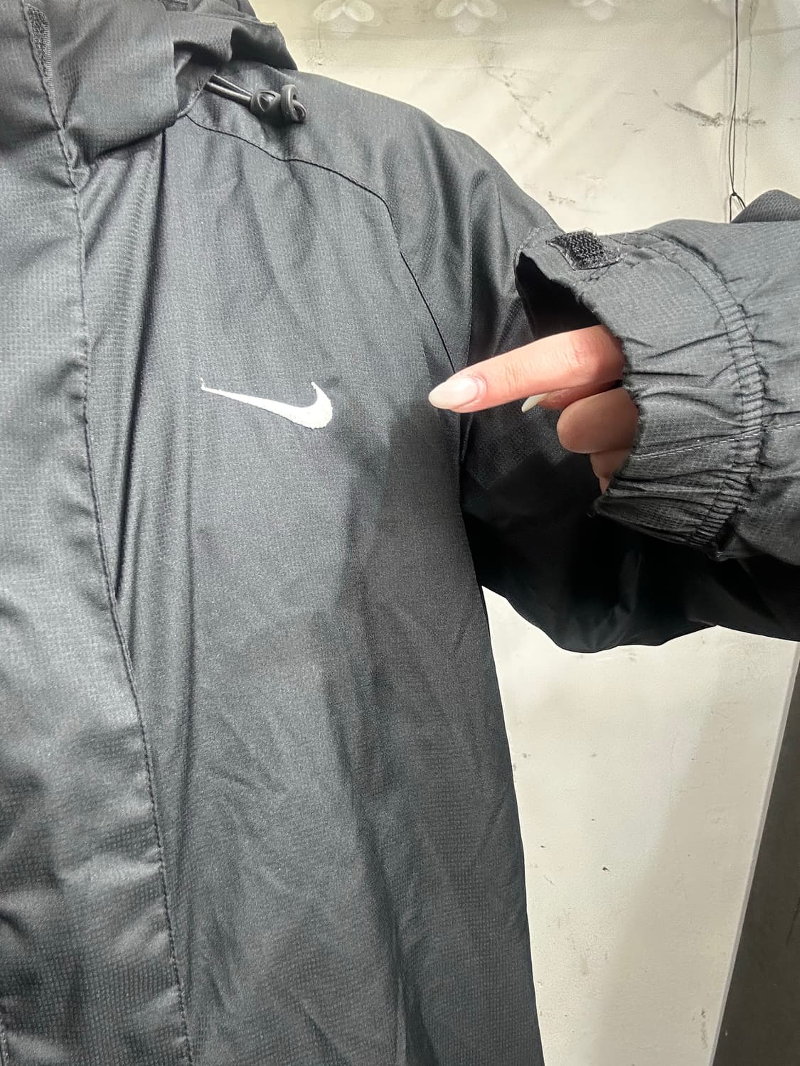 03 나이키 블랙 인터밀란 100주년 패딩 점퍼 바람막이 자켓 M 상품이미지4