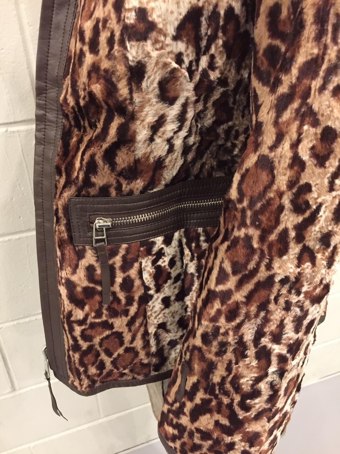 레오파드 자켓 상품이미지4