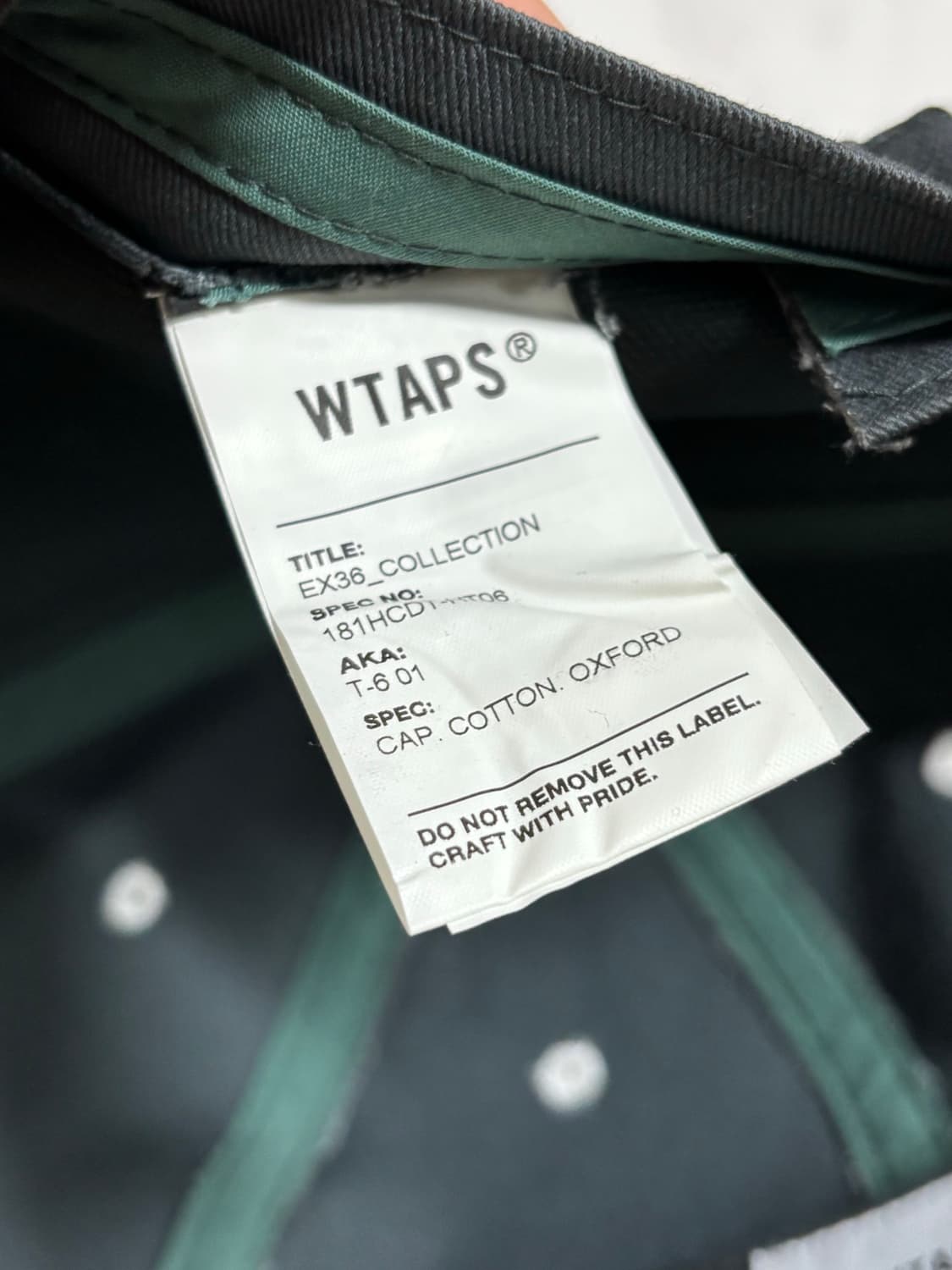 더블탭스 t6 캡 상품이미지4