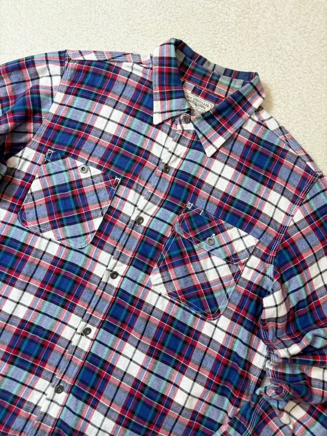 리바이스 00's 재팬 플란넬 웨스턴 셔츠 PN6259 상품이미지2