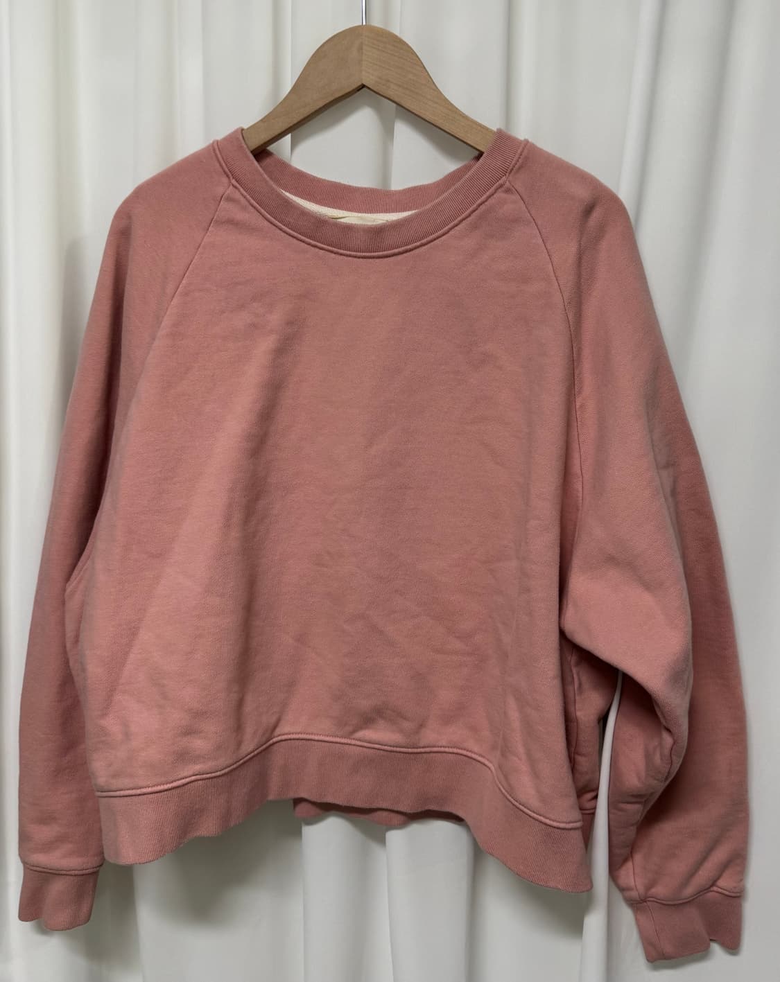 아카이브제이투유 핑크 맨투맨 상품이미지2