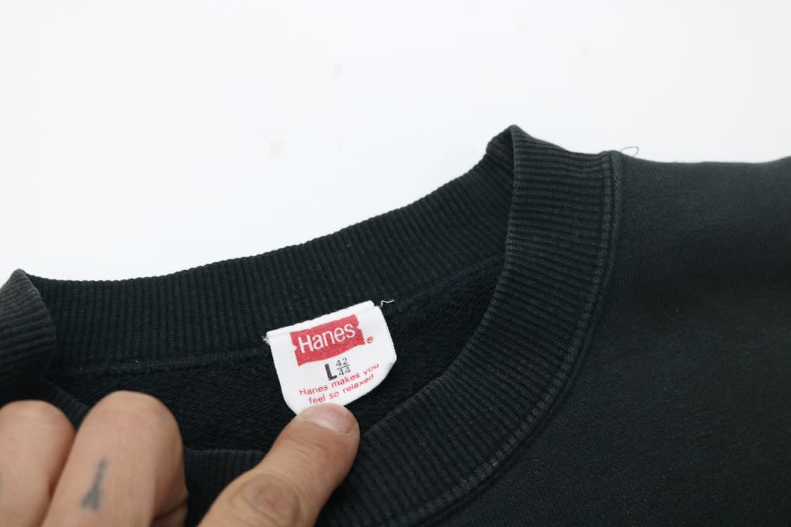 Hanes 헤인즈 빈티지 노스캐롤라이나 레터링 스웨트셔츠 (L) 상품이미지5