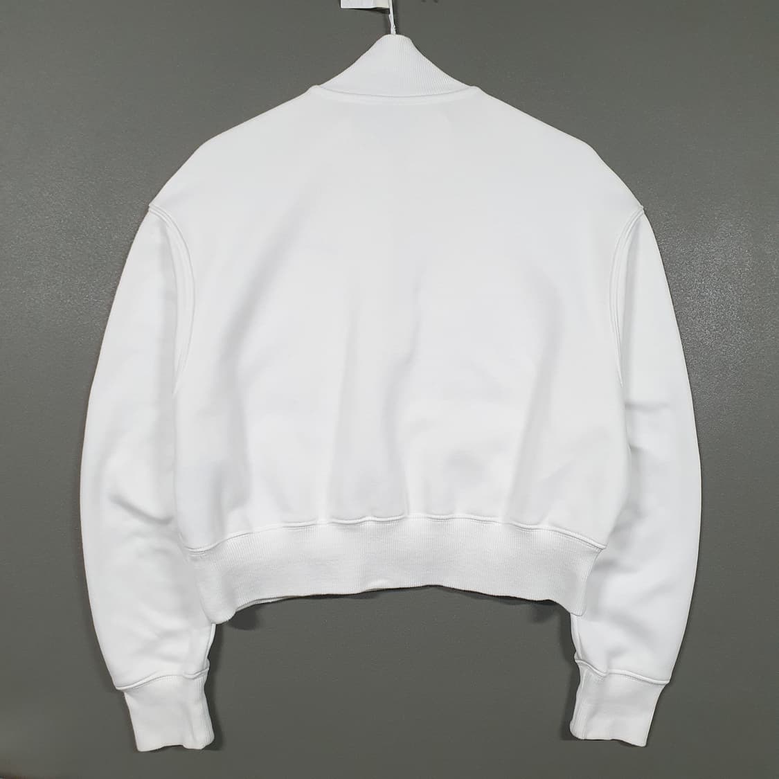 여성 M) 나이키 NSW 플리스 오버사이즈 하프집업 크롭 맨투맨 스웻셔츠 상품이미지10