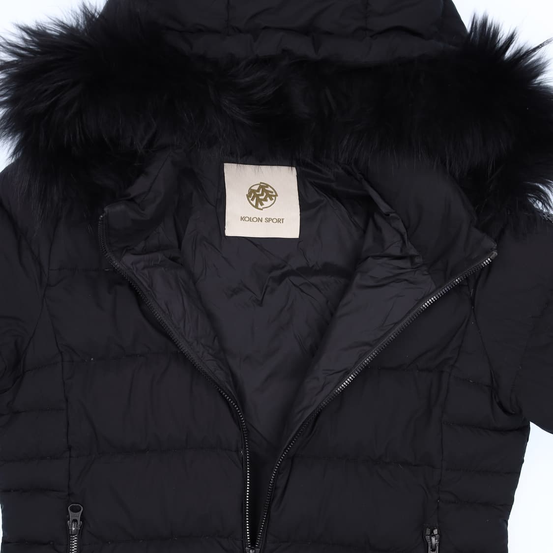 [150] 코오롱스포츠 키즈 덕다운 롱패딩 점퍼 1208J1 상품이미지5