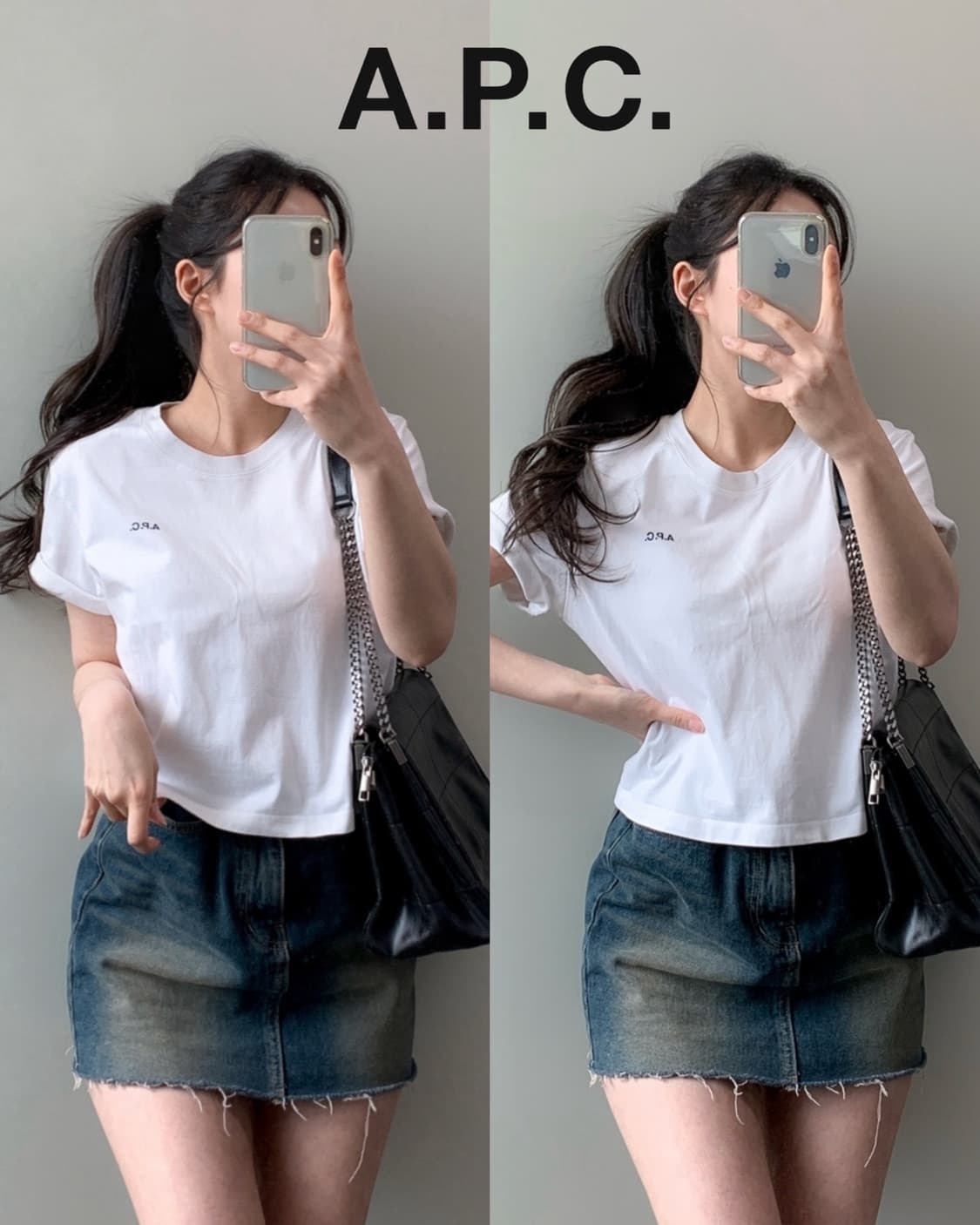 A.P.C 반팔티 상품이미지1