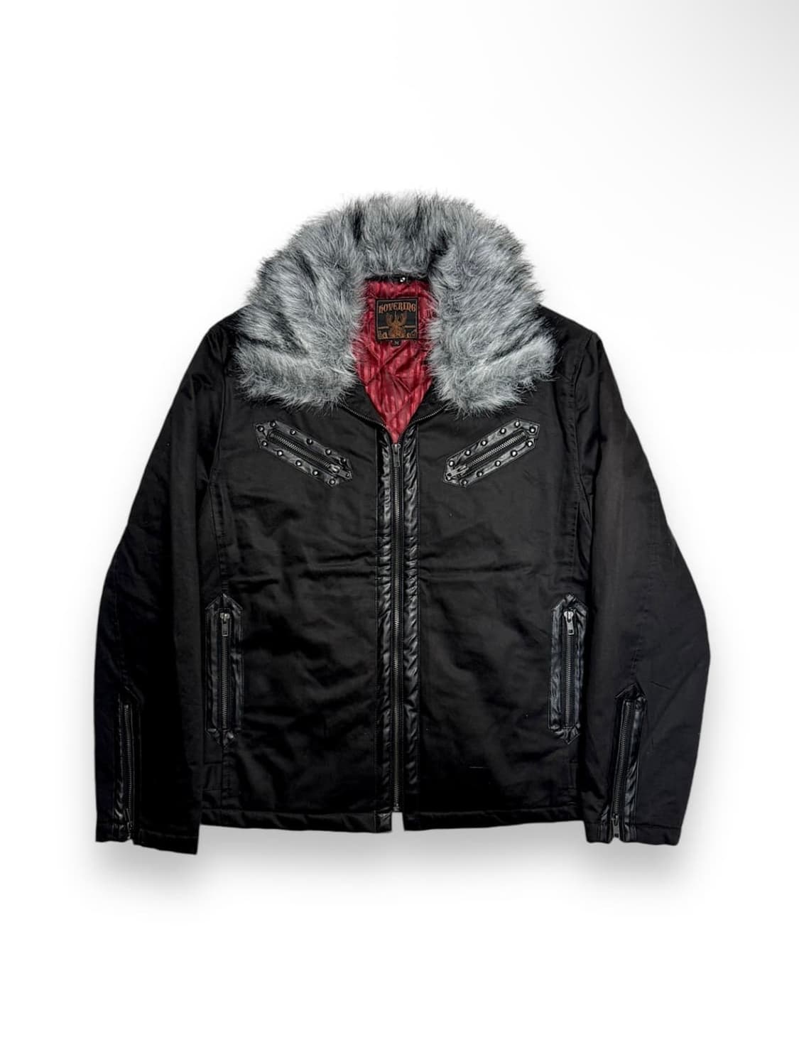 Silver fur jacket 상품이미지1