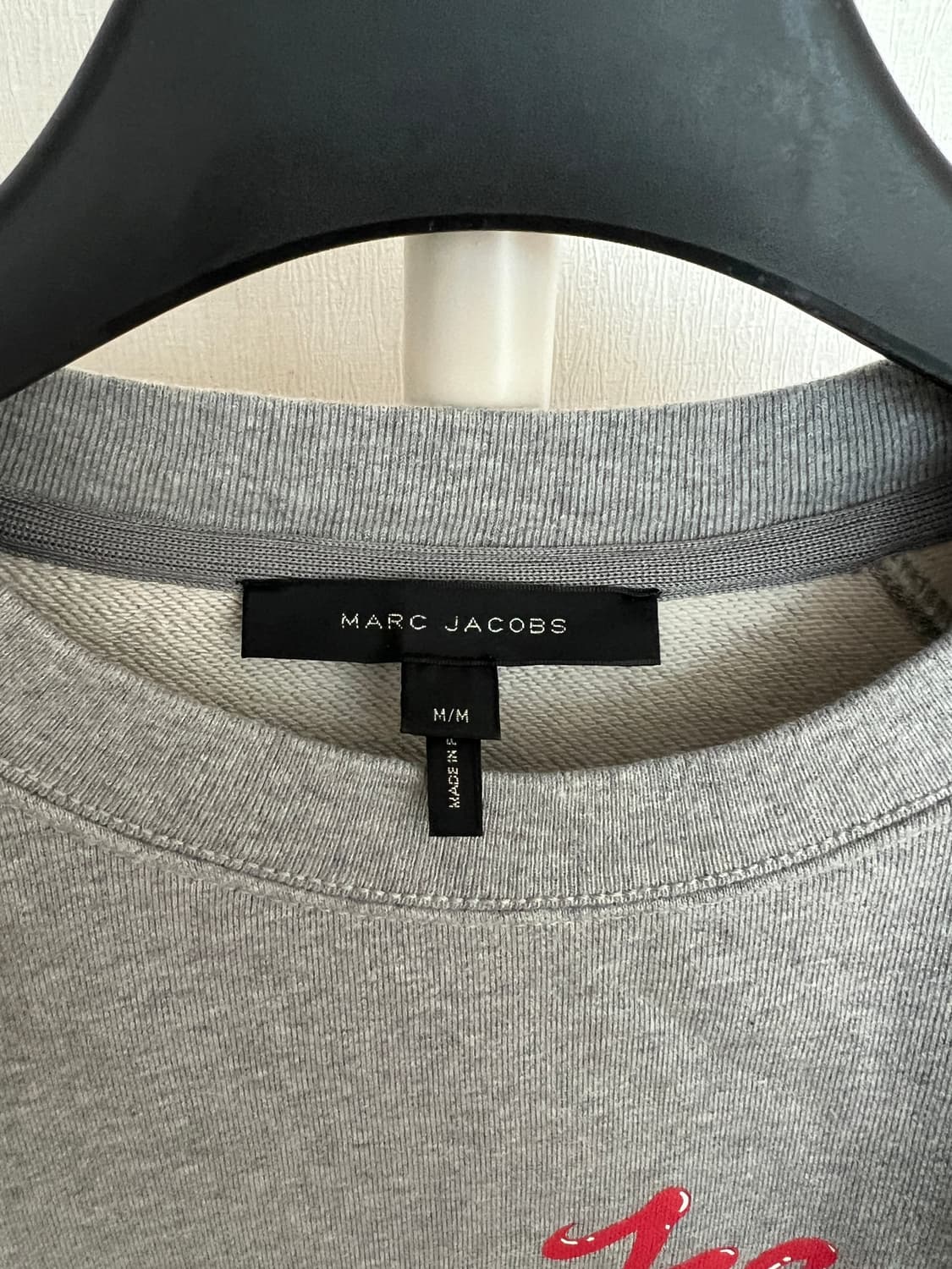 Marc Jacobs Logo Sweatshirt - Grey Melan 상품이미지3