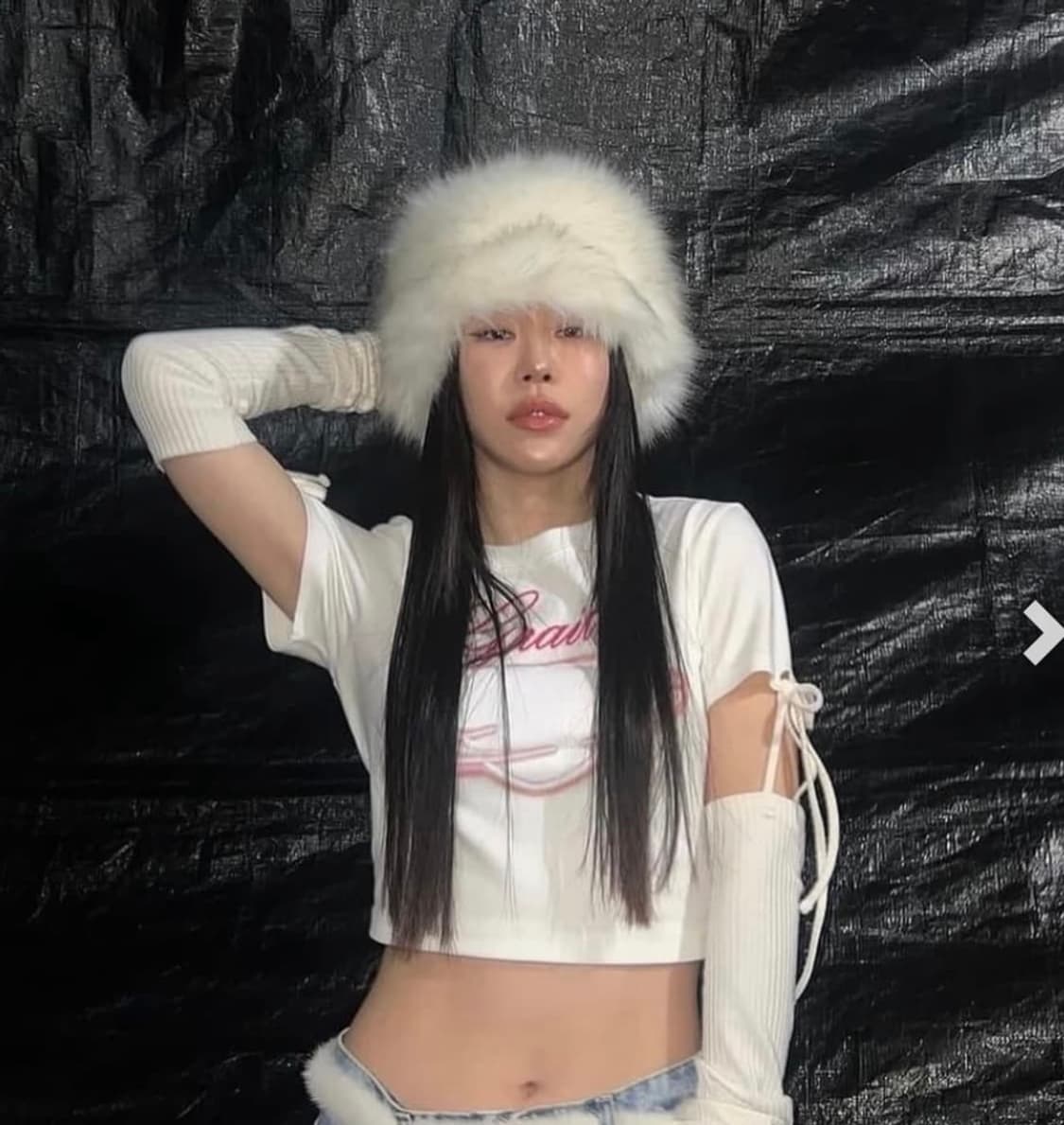 그레일즈 ORBIT CROP T-SHIRTS[WHITE] 상품이미지2