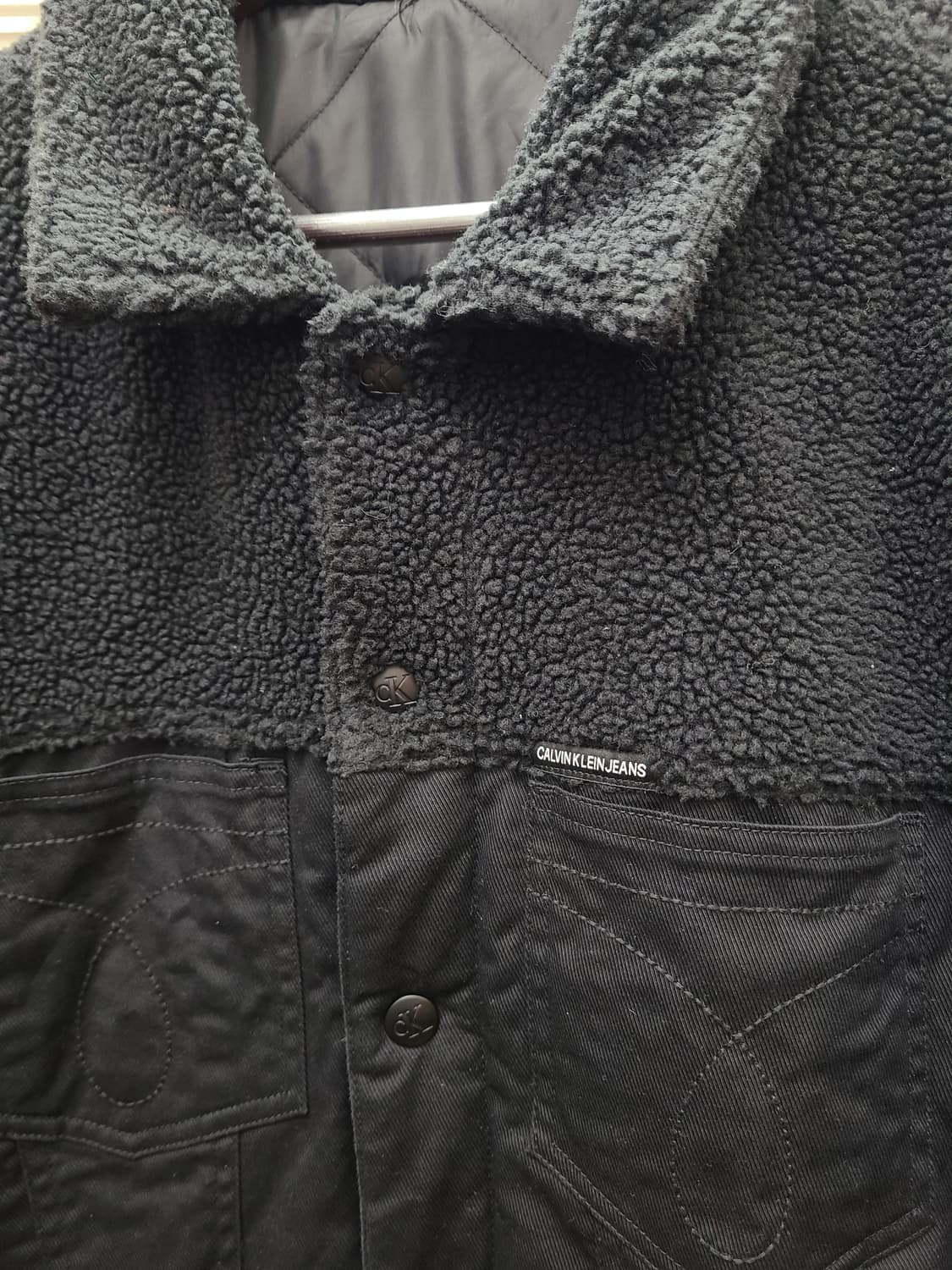 캘빈클라인 리버시블 트러커 데님 자켓 상품이미지2