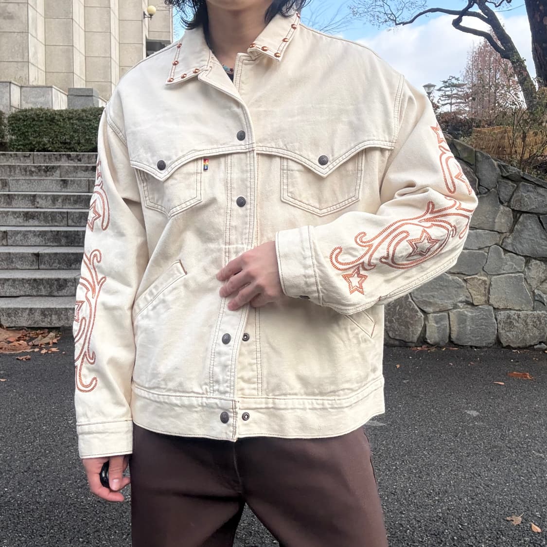 리바이스 Levi’s 레인보우 로데오 웨스턴 자켓 상품이미지3