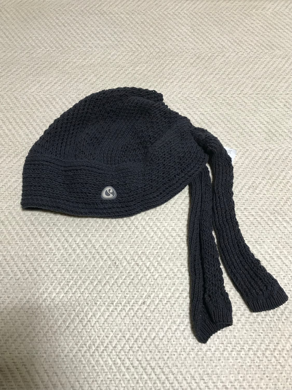 코이세이오 스카프 햇 차콜 상품이미지2