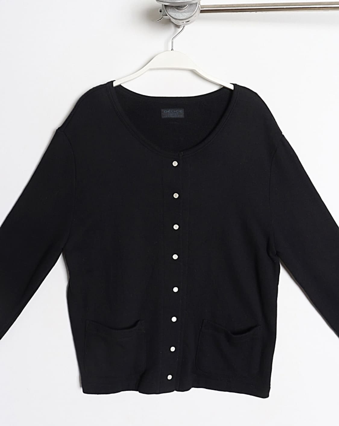 DELICE KETTY Sweat Snap Cardigan 상품이미지2