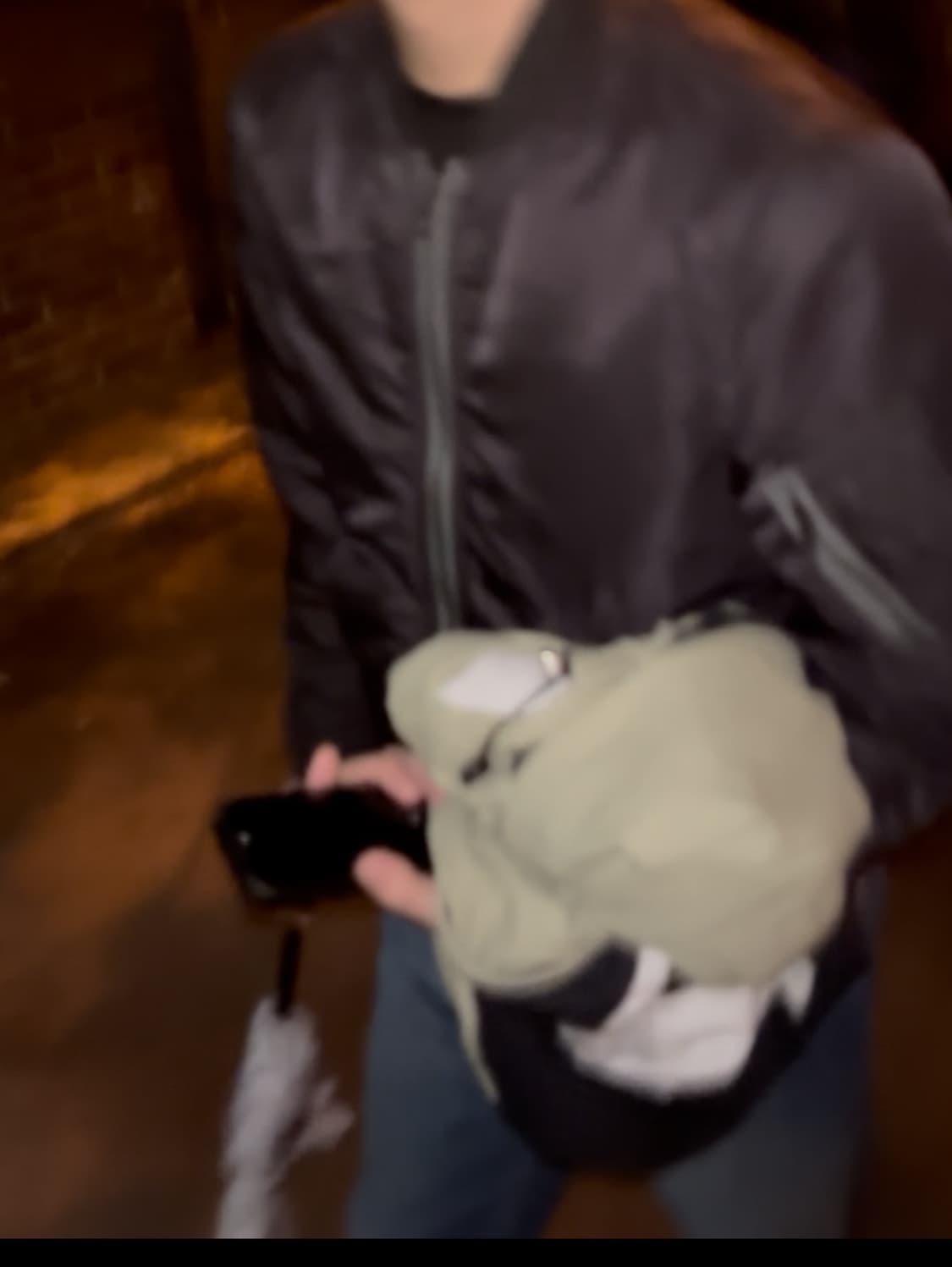 riri지퍼 ma1 블랙 상품이미지4