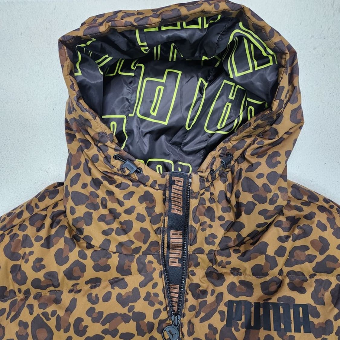 PUMA 레오파드 패딩 Men XL 상품이미지3