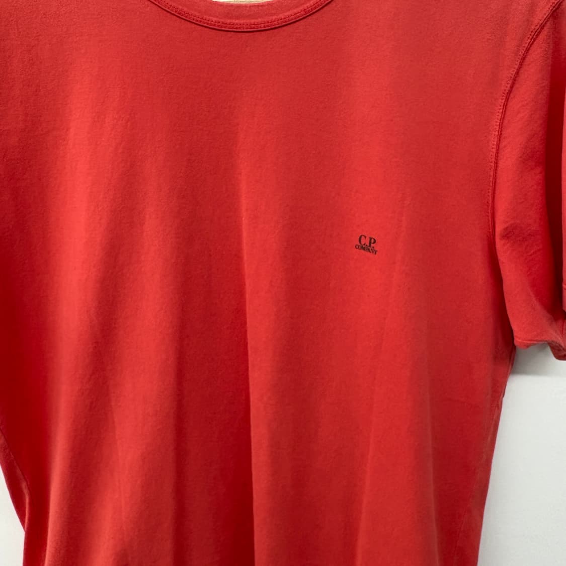 C.P. 컴퍼니 마코 코튼 티셔츠 레드 공용 S 상품이미지2