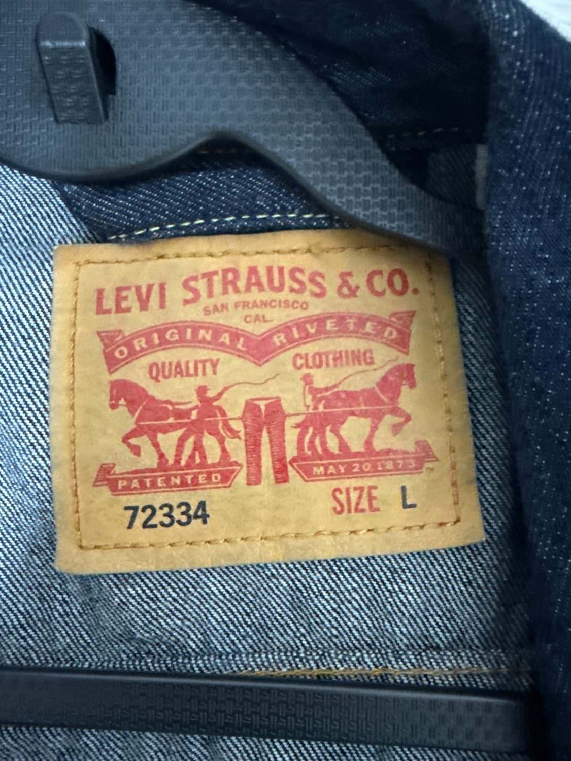 리바이스 데님 자켓 L사이즈 상품이미지2