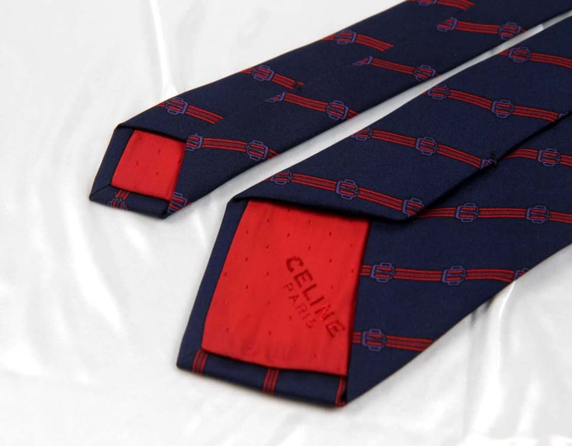 셀린느 8.2cm A등급 명품넥타이 CELINE 상품이미지4