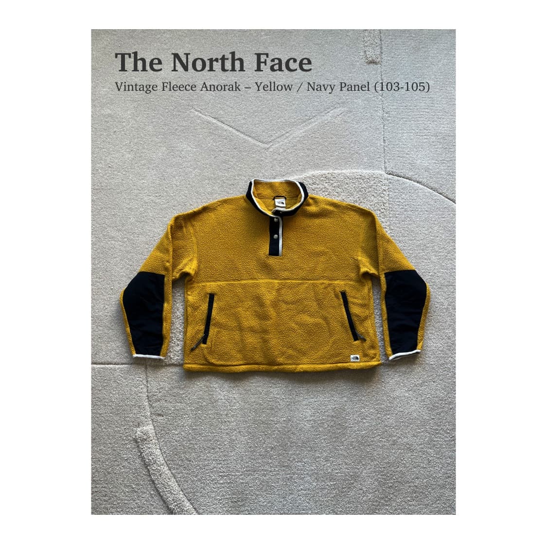 올드 노스페이스 플리스 아노락 (103-105) 상품이미지1