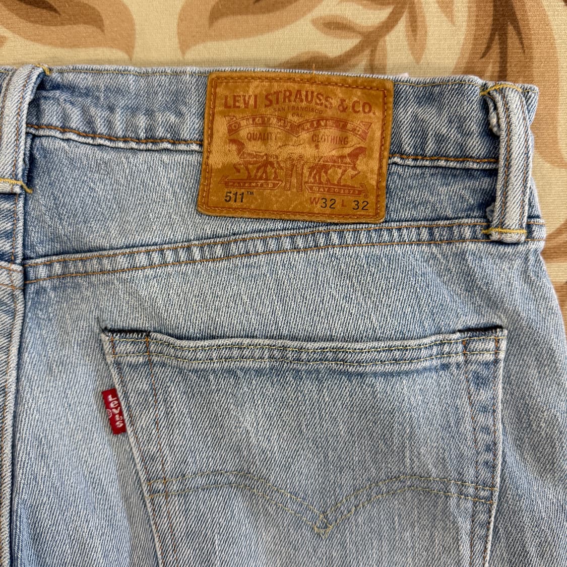 (32)리바이스 Levis 511 연청 데님팬츠 상품이미지2