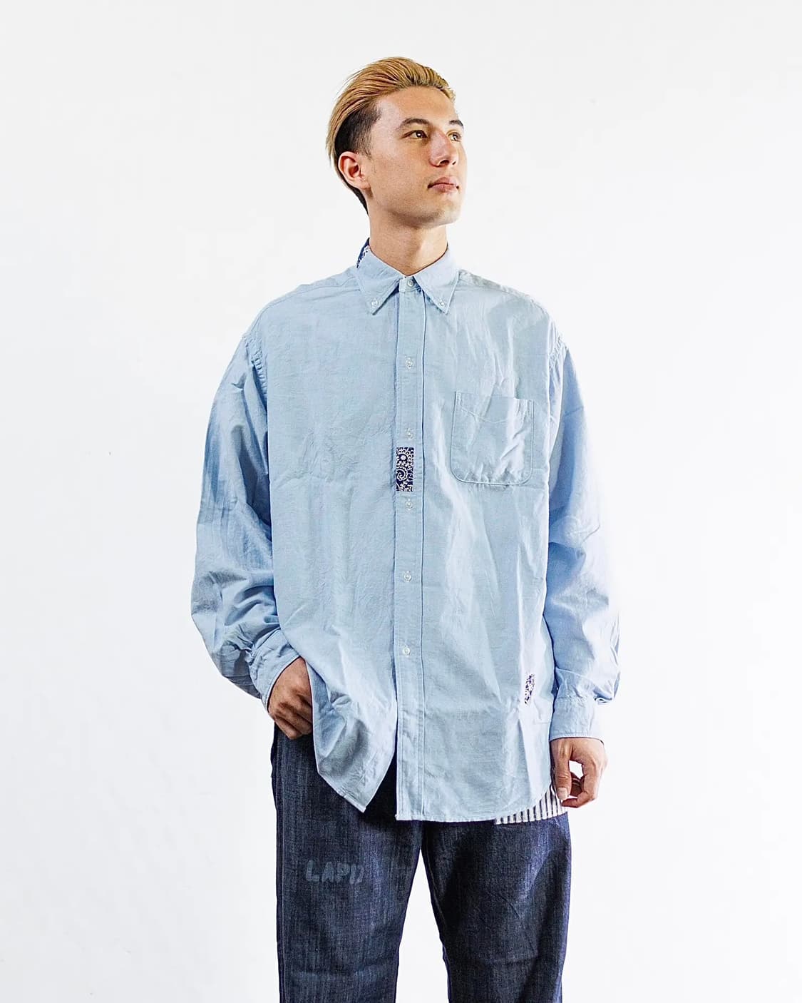 바우와우 BOWWOW Oxford BD Bandana Shirts  상품이미지2