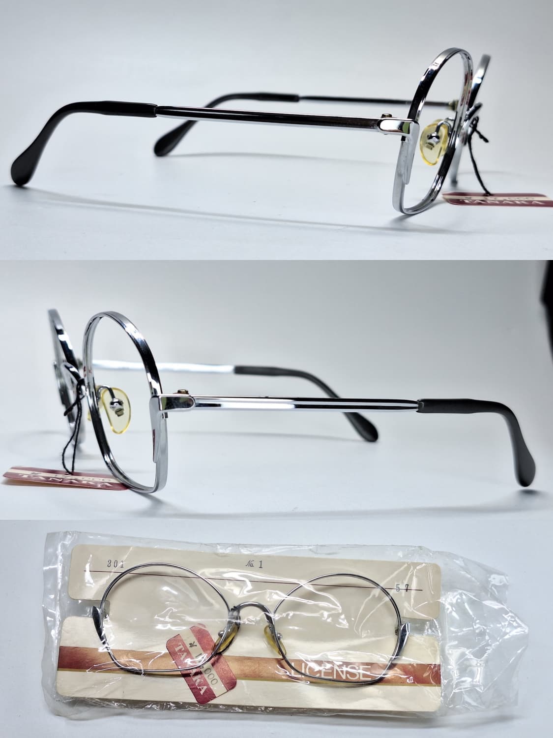 80s 프랑스제 빈티지 데드스톡 미사용/아모르 Amor 6703 여성안경 상품이미지9