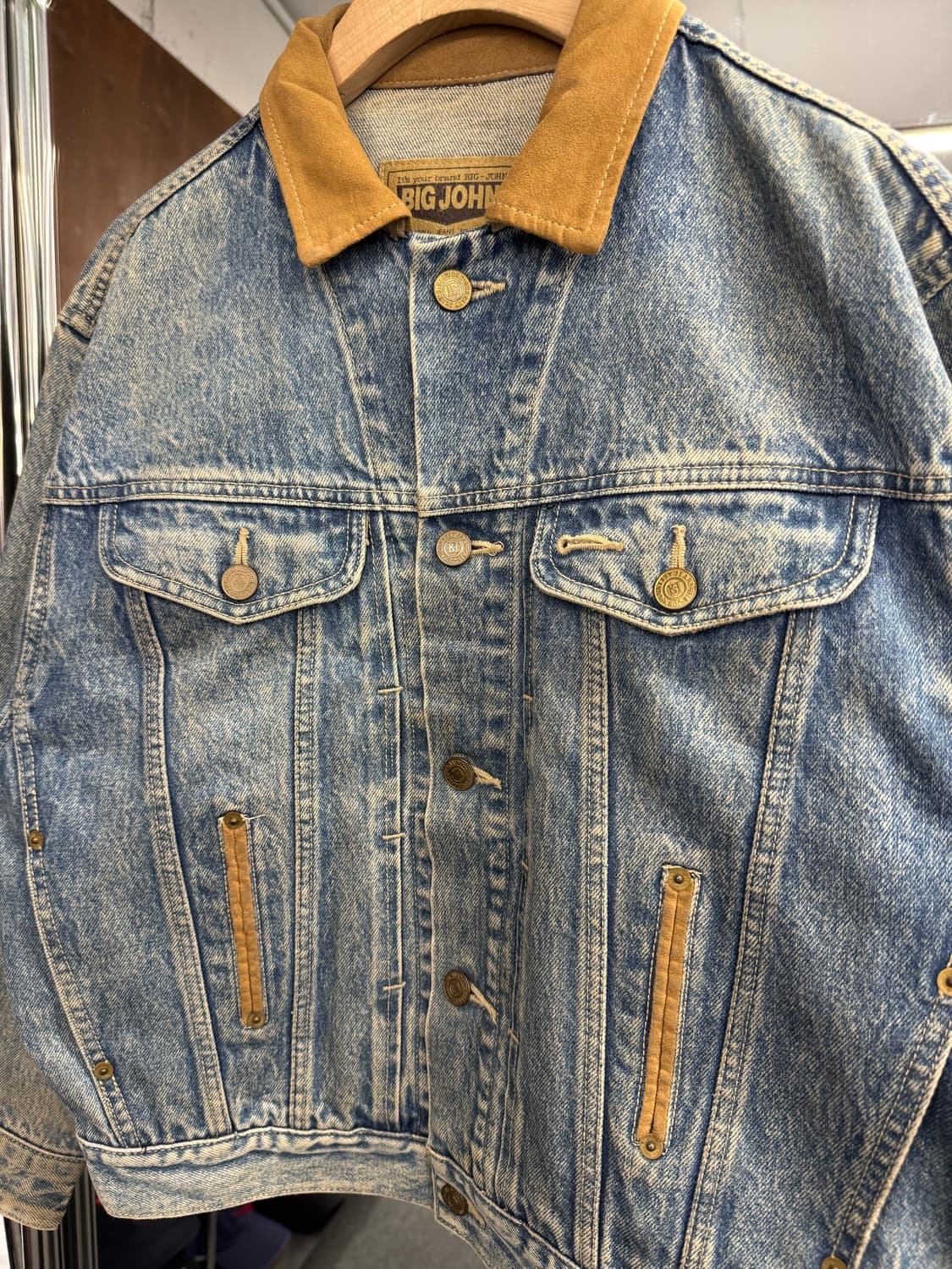 BIG JOHN 빈티지 데님자켓 상품이미지2