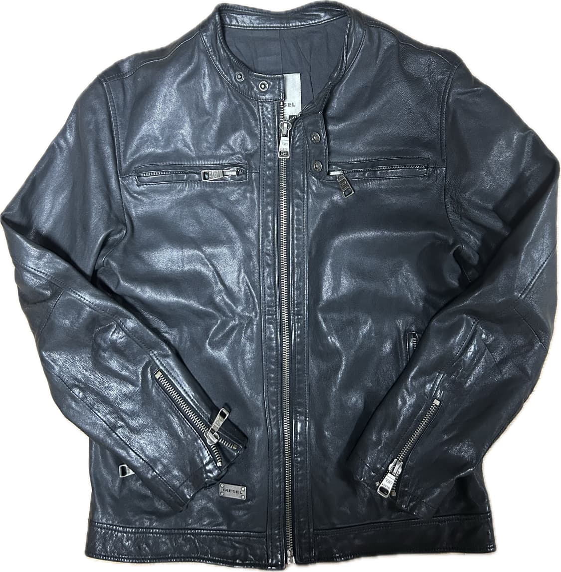 디젤 레더 레이싱 자켓 xl 상품이미지1