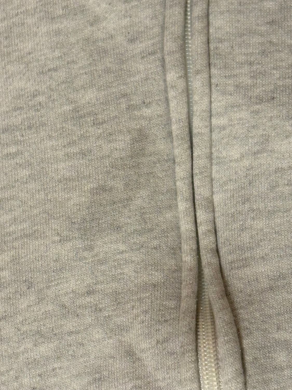 90s 미제 러셀 빈티지 후드 집업 그레이 상품이미지3