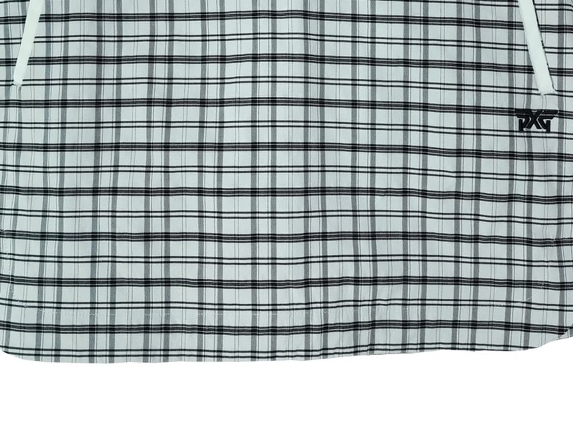 [PXG] 로고 자수 체크 패턴 골프 미니스커트 골프 치마 M19314 상품이미지5