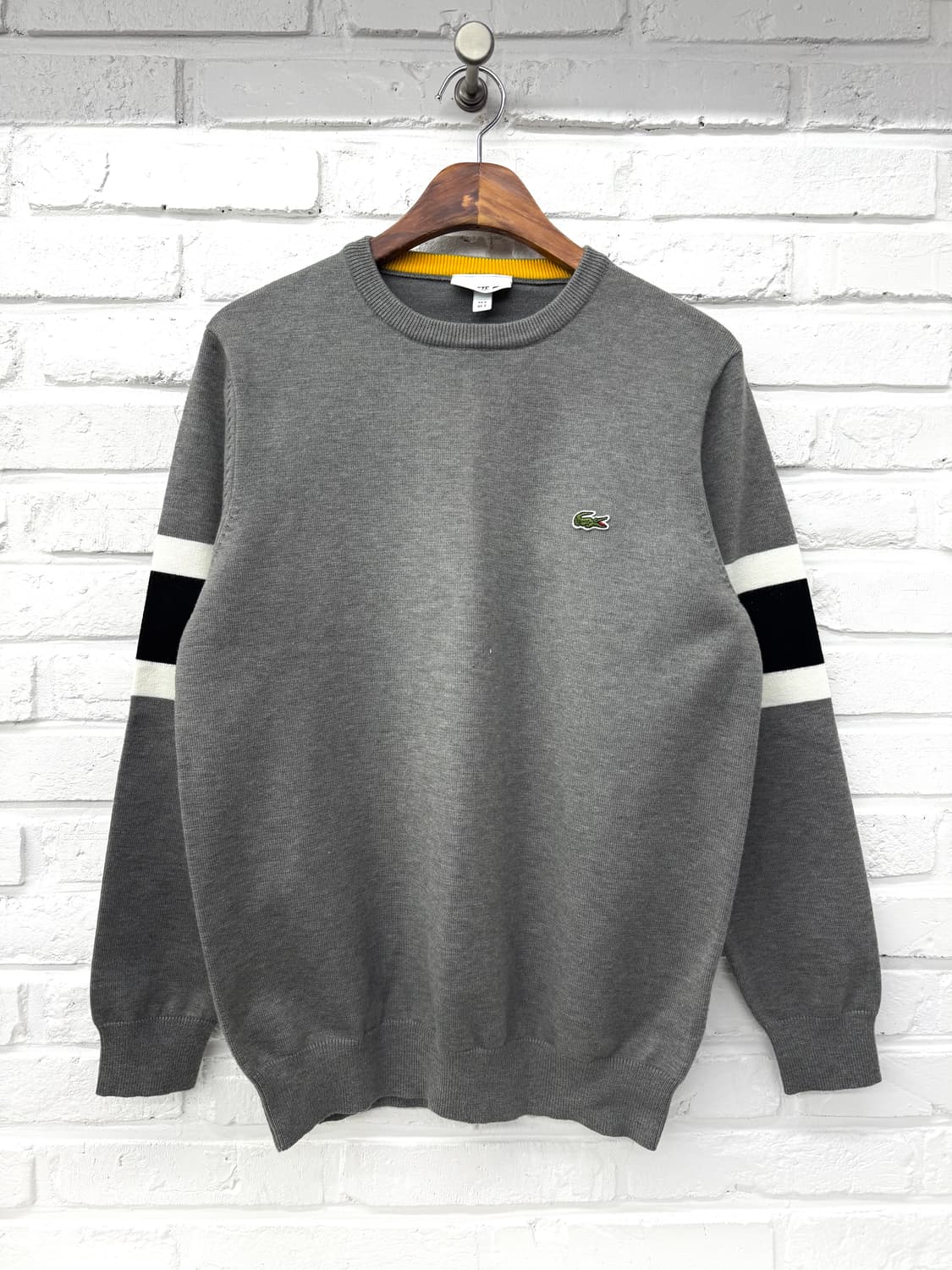 라코스테 그레이 레귤러핏 니트 상품이미지3