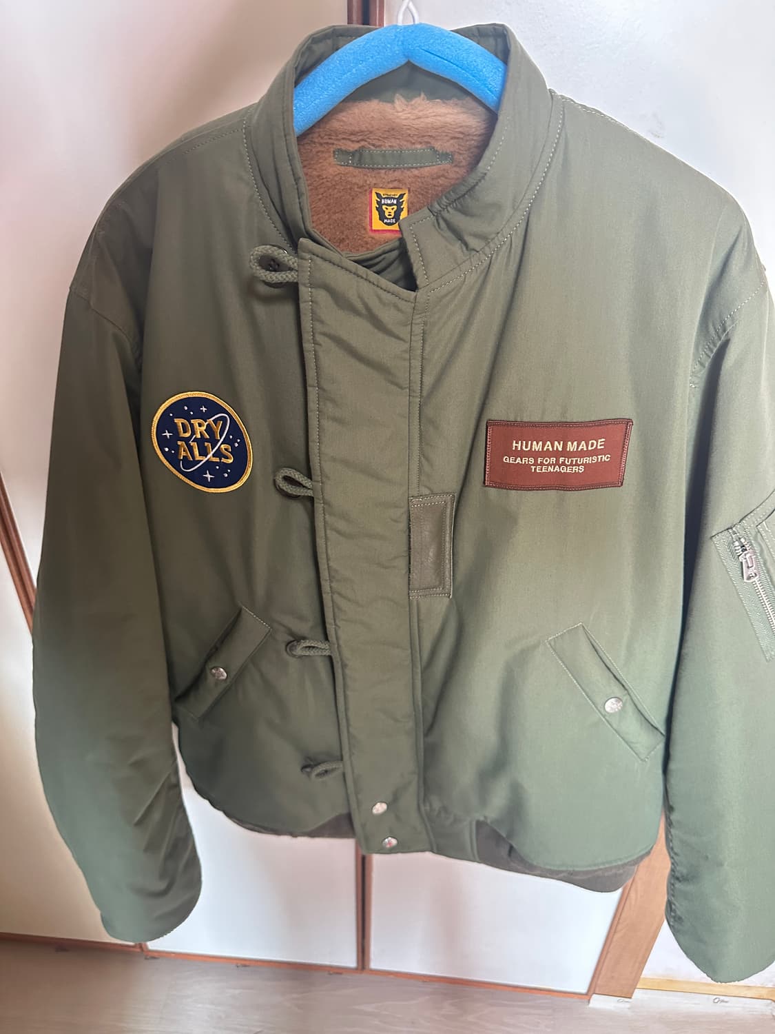 휴먼메이드 베어플레이트 올리브 자켓 XXL 상품이미지1